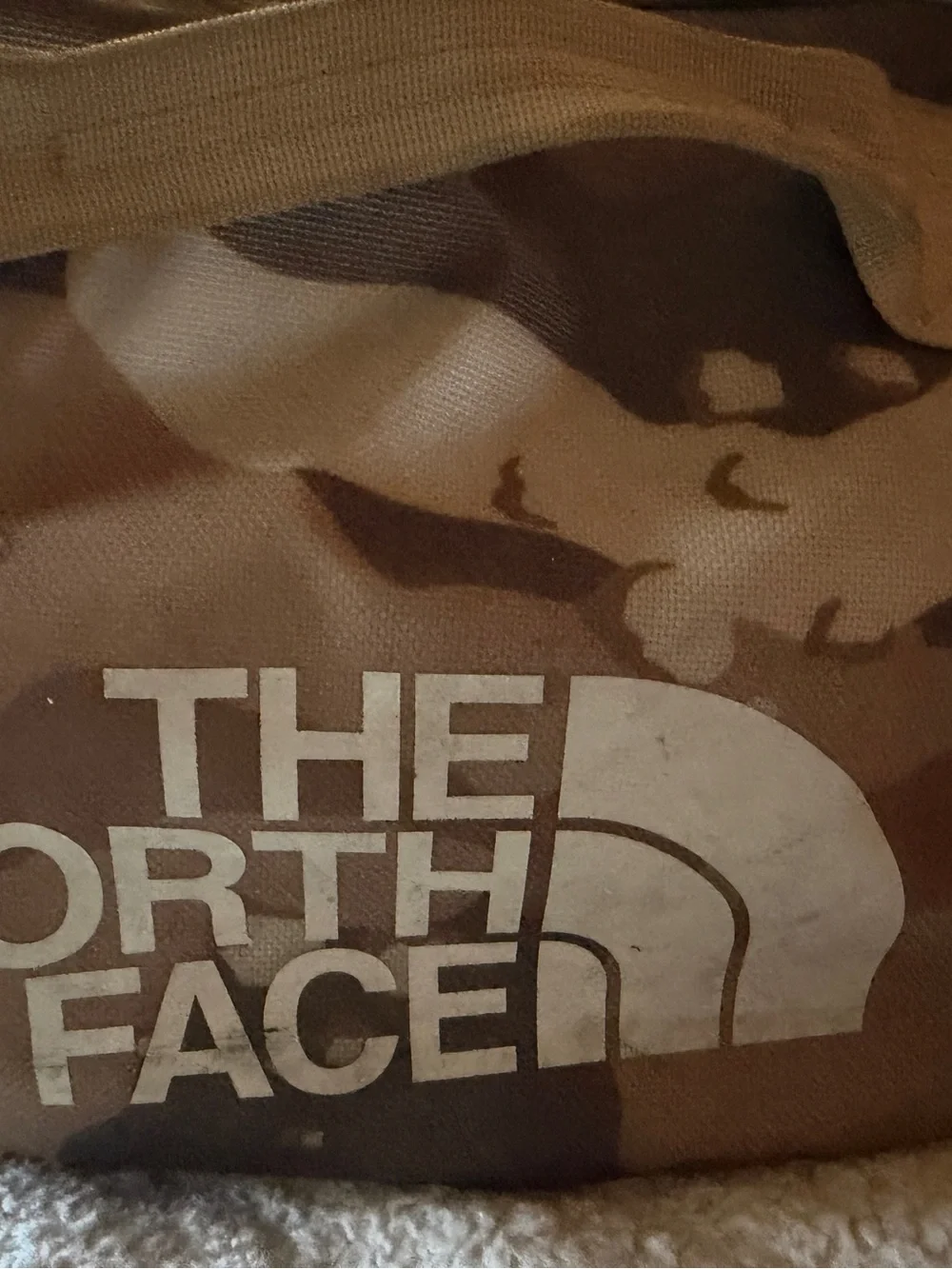 The North Face medium camo